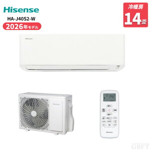 �y6/18����ő�2000�~OFF�N�[�|�����s���G���g���[��P4�{�I�z Hisense �n�C�Z���X ���[���G�A�R�� HA-JS�V���[�Y HA-J40S2-W ��g�[���p �X�^���_�[�h���f�� 14���p