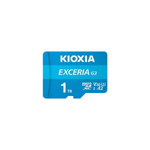 KIOXIA �L�I�N�V�A EXCERIA G3 microSDXC 1TB KMU-C001T UHS-I U3 V30 A2 �����������[�J�[�h