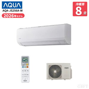 �y7/5����ő�3000�~OFF�N�[�|�����s���G���g���[��P4�{�I�X�ɑS���i�|�C���g3�{�I�z AQUA �A�N�A �G�A�R�� AQA-JS256A-W �z���C�g ���[���G�A�R�� 8�� 2.5kW 100V �_�u�������N���[��