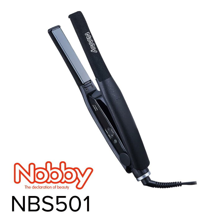 楽天市場】【送料無料】 Nobby ヘアー アイロン NBS501  