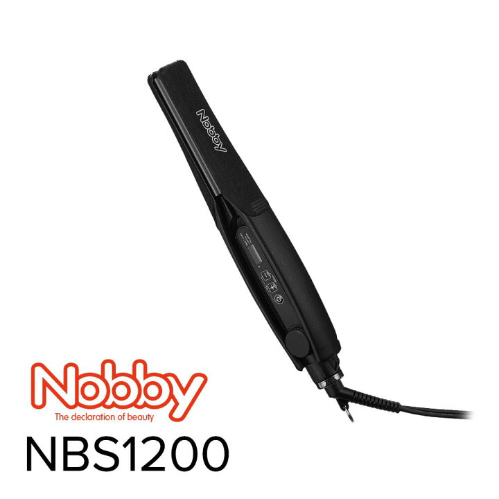 楽天市場】【送料無料】【正規品】Nobby ヘアー アイロン NBS1200  