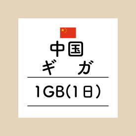 【おかわり 1日中国1GBプラン】(チャージ) VPN接続