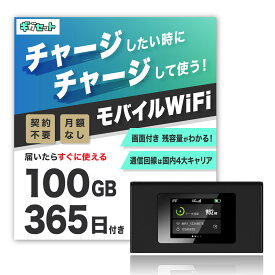 チャージ型ポケット(モバイル)WiFi ギガセットWiFi　 Amazon売筋ランキング1位獲得 ！端末1台で海外でも利用可能【契約不要で届いたその日からすぐ使える】