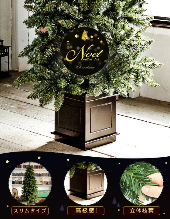 楽天市場 ポットツリー クリスマスツリー 1cm 樅 高級 オーナメントなし ノエル おしゃれ ヌード 北欧 足元スカート ツリースカート 足隠し 飾り スリム Ornament Xmas Tree クリスマスツリー ダイコン卸 直販部