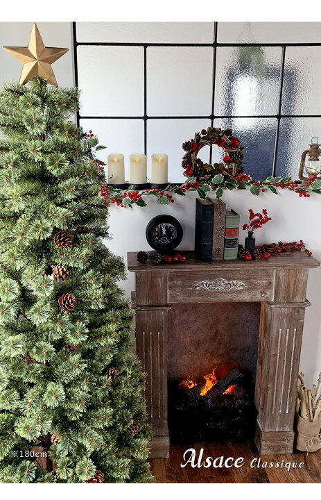 楽天市場 マントルピース クリスマスツリー 暖炉 アルザス ファイヤープレイス アンティークウッド 飾り 幅80cm テーブル コンパクト 収納 家具 暖炉風 飾り棚 ナチュラル 北欧 かわいい おしゃれ アルザスツリー 樅 Ornament Xmas Tree ダイコン卸 直販部