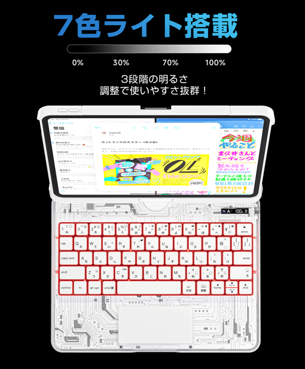 楽天市場】【SNS話題☆五色展開】iFacemall iPad マジック