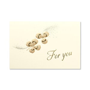 ~jJ[h FOR YOU lt̃N[o[(J[hTCYF64×95mm/TCYF75×105mm/萔F1g)[011-61]| G.C.PRESSiW[V[vXj| [ o[Xf[J[h abZ[WJ[h MtgJ[