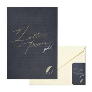 15E5^[ZbgbMy Letter Paper gold(}C^[y[p[)bⳃTCYF210x148mmATCYF114x165mm [XBF0034] | G.C.PRESSiW[V[vXj| [ ⳃZbg 莆 A5 rWl