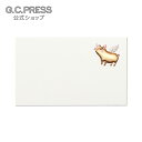 ミニメッセージカード8枚｜フライングピッグ｜サイズ：55x90mm [077-51] | G.C.PRESS（ジーシープレス） | 文房具 グリーティングカード ギフト 母の日 父の日 ラッキーモチーフ 動物 ブタ 金運 奇跡