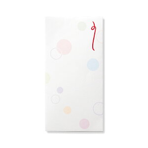 金封 多目的 水玉文 のし 175x88mm 3組入 (中紙付/水玉模様/ポチ袋/心づけ/お小遣い/シンプル) | G.C.PRESS(ジーシープレス)