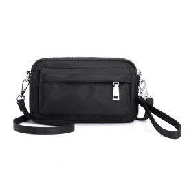 ショルダーバッグ ミニショルダー レディース ポシェット ハンドバッグ 2wya 軽い 斜めがけ ナイロン カジュアル ファスナー 多収納 撥水 ポーチ 旅行 薄型 通勤 通学 大人 かわいい 横型