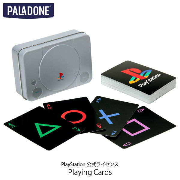 PALADONE PlayStationTM 1st Gen Playing Cards PlayStationTM 公式ライセンス品 # PLDN-008 パラドン (インテリア雑貨)