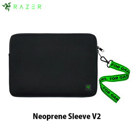 Razer公式 Razer Neoprene Sleeve V2 13.3inch クッション性に優れたネオプレン製スリーブ # RC21-01440100-R3M1 レーザー (ノートPCスリーブケース)