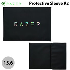 Razer公式 Razer Protective Sleeve V2 15.6inch マウスマット付き PVC キャンパス製高耐久スリーブ # RC21-01580100-R3M1 レーザー (ノートPCスリーブケース)