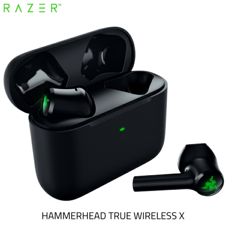 Razer公式 [あす楽対応] Razer Hammerhead True Wireless X 完全ワイヤレス Bluetooth 5.2  ゲーミングイヤホン # RZ12-03830100-R3A1 レーザー (左右分離型ワイヤレスイヤホン) : GAMING CENTER by  GRAPHT