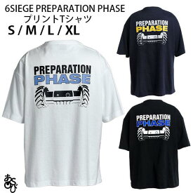 GRAPHT公式 ASOBI GRAPHT 6SIEGE PREPARATION PHASE プリントTシャツ アソビ グラフト (ティーシャツ)