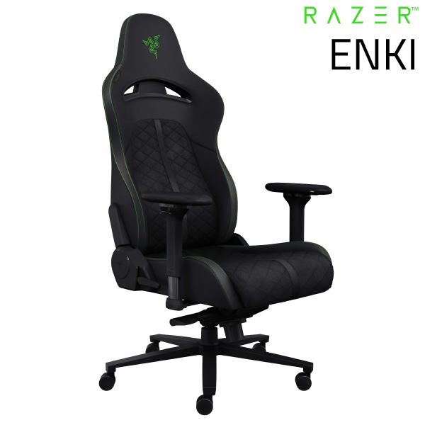 Razer公式 [大型商品] Razer Enki エルゴノミックゲーミングチェア # RZ38-03720100-R3U1 レーザー (チェア  椅子) [ラッピング不可] | GAMING CENTER by GRAPHT