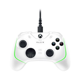 【Razer公式】 Razer Wolverine V2 Chroma Xbox Series X / S / One / PC (Windows 10) RGBライティング 対応 有線 ゲームパッド White # RZ06-04010200-R3M1 レーザー (ゲームパッド)