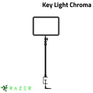 �yRazer�����z Razer Key Light Chroma �z���C�g / RGB ���C�e�B���O�Ή� ��̌^�z�M�p���C�g # RZ19-04120100-R3M1 ���[�U�[ (�J���� ���C�g)