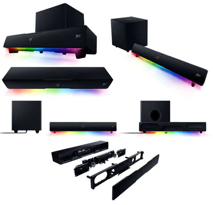 楽天市場】Razer公式 Razer Leviathan V2 サブウーファー付き USB 