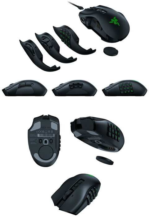 楽天市場】Razer公式 Razer Naga V2 Pro 2ボタン / 6ボタン / 12ボタン 
