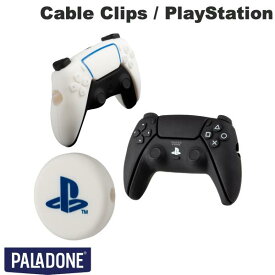PALADONE Cable Clips / PlayStation (TM) 公式ライセンス品 ケーブルクリップ 3個セット # MSY11750PS パラドン (ケーブルマネージャー・整理用品)