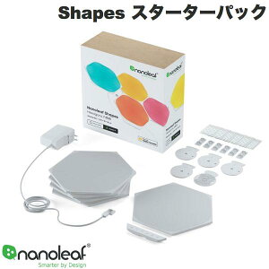 Nanoleaf Shapes �w�L�T�S�� �X�^�[�^�[�p�b�N 5������ # NL42-5006HX-5PK �i�m���[�t (�X�}�[�g���C�g�E�Ɩ�)