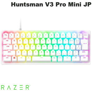 yRazerz Razer Huntsman V3 Pro Mini JP {z L AiOIveBJXCb` Q[~OL[{[h White Edition # RZ03-04991900-R3J1 [U[ (L[{[h)