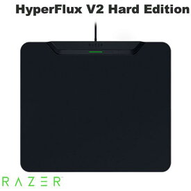 Razer公式 Razer HyperFlux V2 Hard Edition ワイヤレス充電ゲーミングマウスパッド & パック # RZ81-04930100-B3M1 レーザー (マウスパッド)
