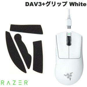 yRazerz[Zbg] Ȃ܂Ƃߔ Razer DAV3+Obv White ( DeathAdder V3 Pro White / }EXObve[v ^f DeathAdderV[Y) # RZ01-04630200-R3A1 [U[ (}EX)