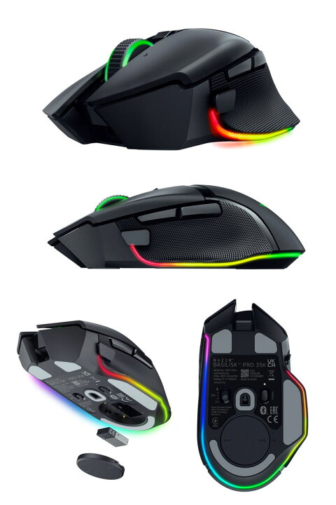 楽天市場】Razer公式 Razer Basilisk V3 Pro 35K 有線 / Bluetooth 5.0 