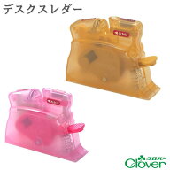 【最大1500円クーポン：スーパーSALE限定】デスクスレダー イエロー ピンク卓上型糸通し器 Clover クロバ…