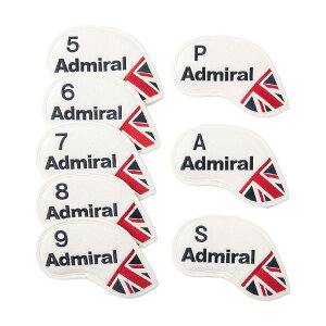 アドミラル Admiral ユニオンジャック アイアンカバー 8個セット