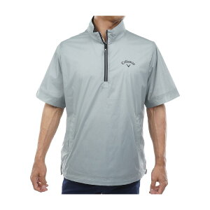 キャロウェイゴルフ Callaway Golf ストレッチ ハーフジップ半袖ブルゾン