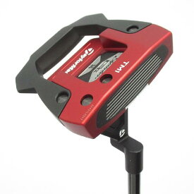 【中古】テーラーメイド　SPIDER　スパイダー GTX トラスヒール RED TM1 パター スチールシャフト　【34】シャフト：スチールシャフトCランク　フレックス計測項目外　男性用 メンズ用　右用