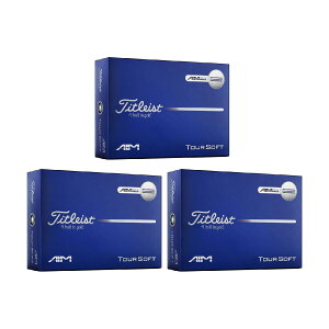 �^�C�g���X�g�@TOUR SOFT�@TOUR SOFT AIM BLUE �{�[�� 3�_�[�X�Z�b�g