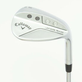 【中古】キャロウェイゴルフ　Callaway Golf　JAWS RAW Zグラインド クロムメッキ仕上げ ウェッジ Dynamic Gold HT　【58-08】シャフト：Dynamic Gold HTCランク　フレックスS200　男性用 メンズ用　右用