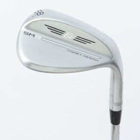 【中古】タイトリスト　Vokey　Vokey SM9 TOUR CHROME ウェッジ N.S.PRO MODUS3 SYSTEM3 TOUR 125　【58-12】シャフト：N.S.PRO MODUS3 SYSTEM3 TOUR 125Cランク　フレックスR　男性用 メンズ用　右用