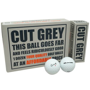 カットゴルフ　CUT GOLF　CUT GREY ボール　【USモデル】ゴルフボール