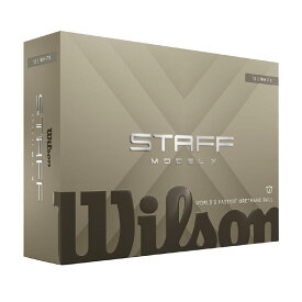 ウイルソン　Wilson　STAFF MODEL X ボール　【USモデル】