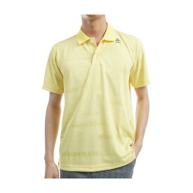 マンシングウェア　Munsingwear　ENVOY SUNSCREEN ストレッチ ロゴジャカード半袖ポロシャツ