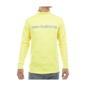 ニューバランス　New Balance　モノグラムジャカード 長袖モックネックプルオーバー