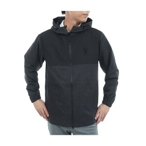 サイコバニー PSYCHO BUNNY GOLF オリジナル総柄 ミニマルフードブルゾン