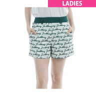 ジャックバニー　Jack Bunny!!　ロゴジャカード ショートパンツ　レディス