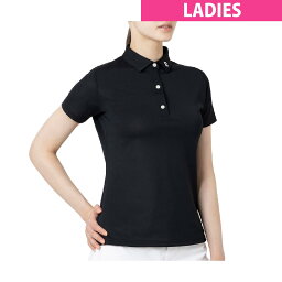 フットジョイ（FootJoy）Essential Solid ストレッチ鹿の子半袖ポロシャツ レディス