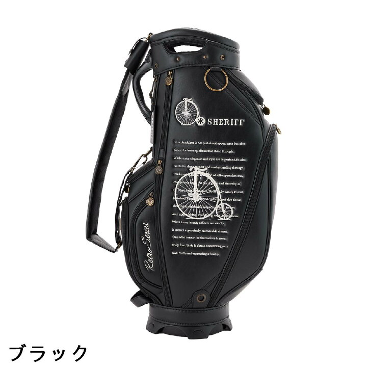 楽天市場】シェリフ SHERIFF レトロシリーズ キャディバッグ : GDO 