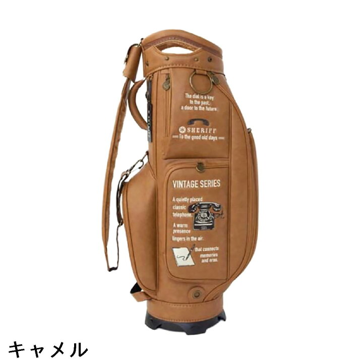楽天市場】シェリフ SHERIFF ヴィンテージシリーズ キャディバッグ 