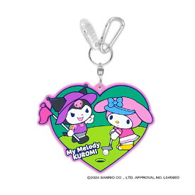 マイメロディ＆クロミ パターカバーホルダー＆ネームプレート ラバータイプ