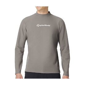 テーラーメイド　Taylor Made　ストレッチ バックプリント 長袖モックシャツ