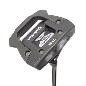 【中古】テーラーメイド　SPIDER　スパイダー GTX トラスセンター BLACK TM2 パター スチールシャフト　【34】シャフト：スチールシャフトCランク　フレックス計測項目外　男性用 メンズ用　右用